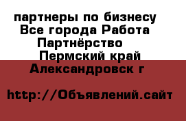 партнеры по бизнесу - Все города Работа » Партнёрство   . Пермский край,Александровск г.